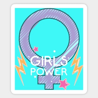 Girls Power Magnet